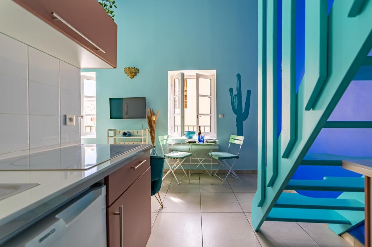 Le Reve Bleu Majorelle - Duplex Sur Les Toits - Une Nuit A Nîmes Exterior foto